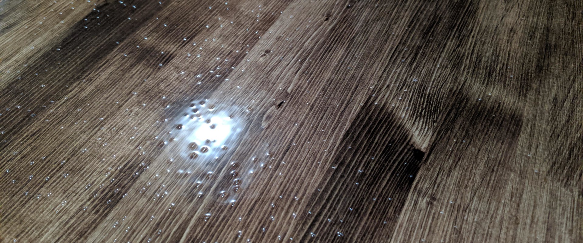 Roller Application of Stain for a Wood System