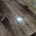 Roller Application of Stain for a Wood System