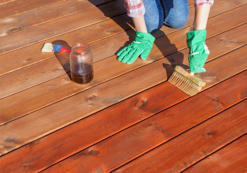 Oil-Based Stains for Wood Systems