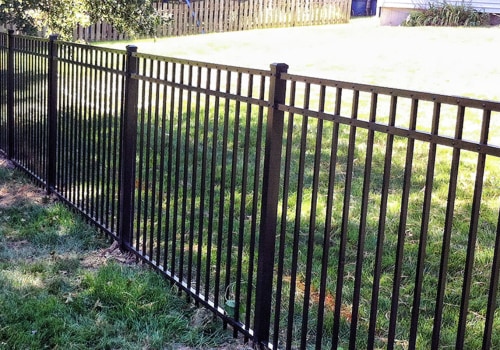 Installing Posts and Rails for Aluminum Fences